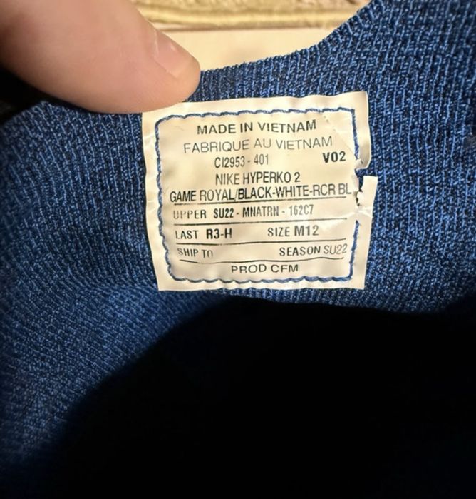 Hyperko 2 albastrii marime 46