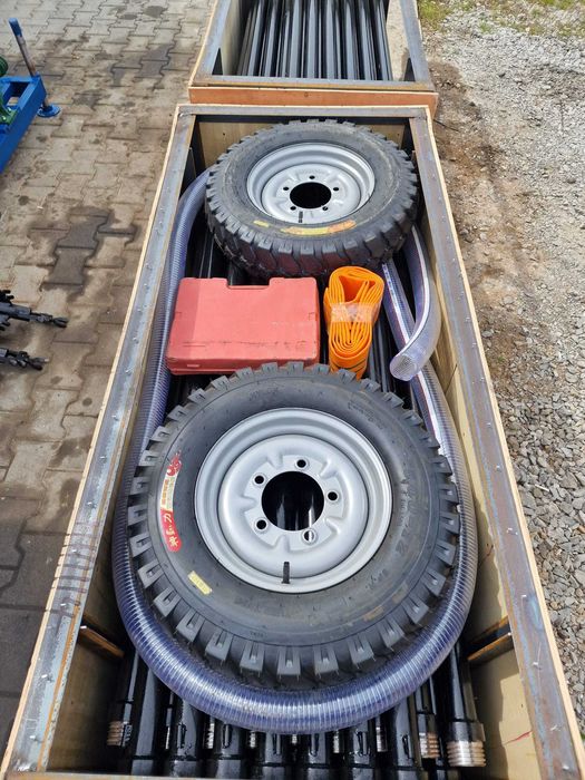 Masina de foraj Utilaj 35 CP NOU cu 150m prajina si 7 sape