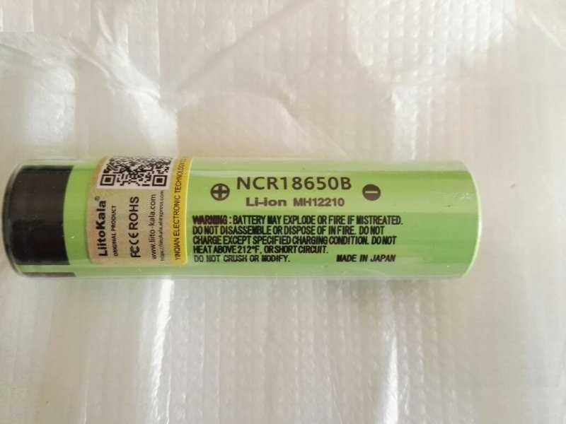 Батерия Liitokala 18650 Li-ion,3.7V 3400mAh,презареждащи,акумулаторни