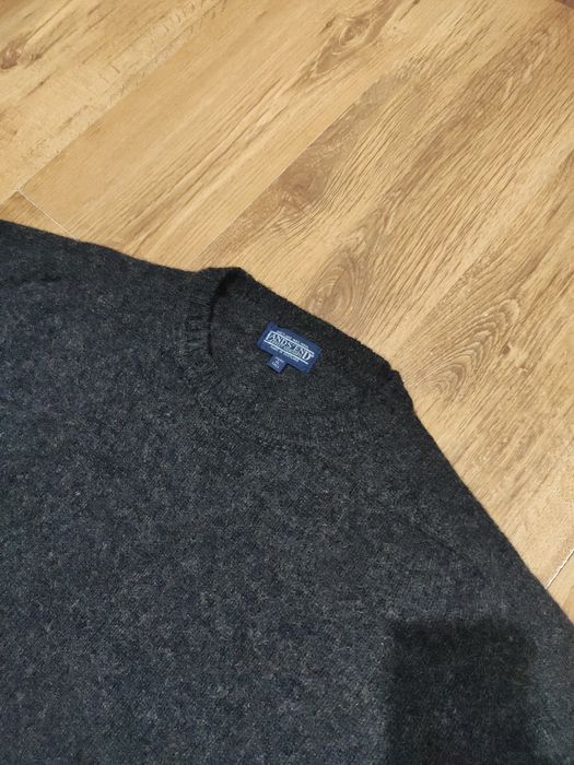 Pulover din lână Shetland made in Scotland mărimea XL