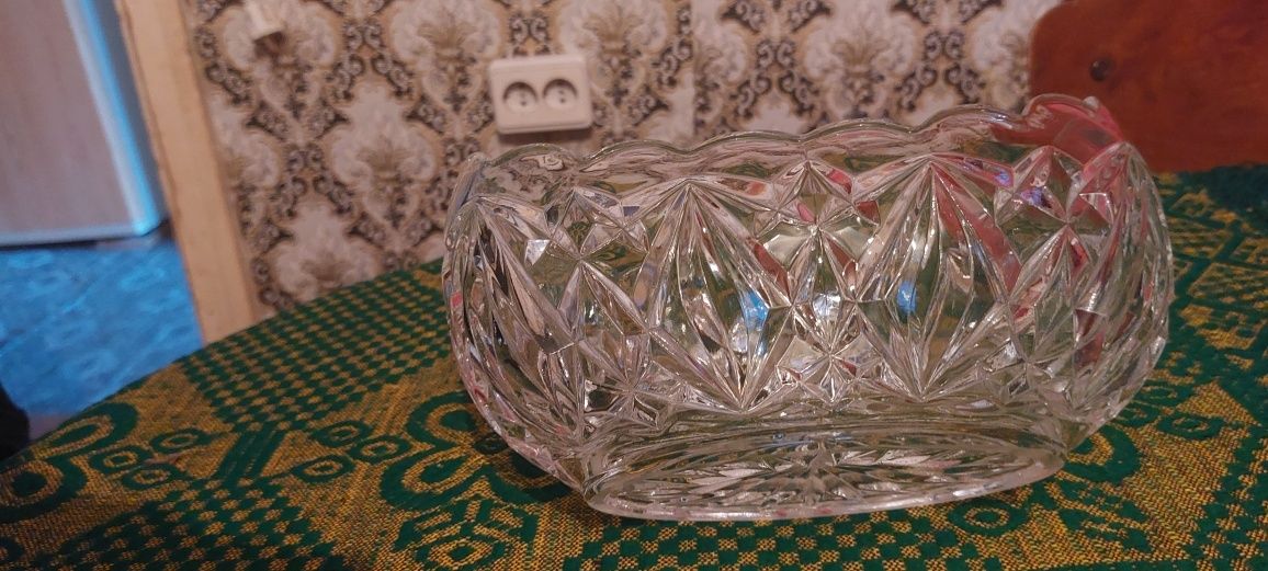 Чешки оловен кристал  бонбонера