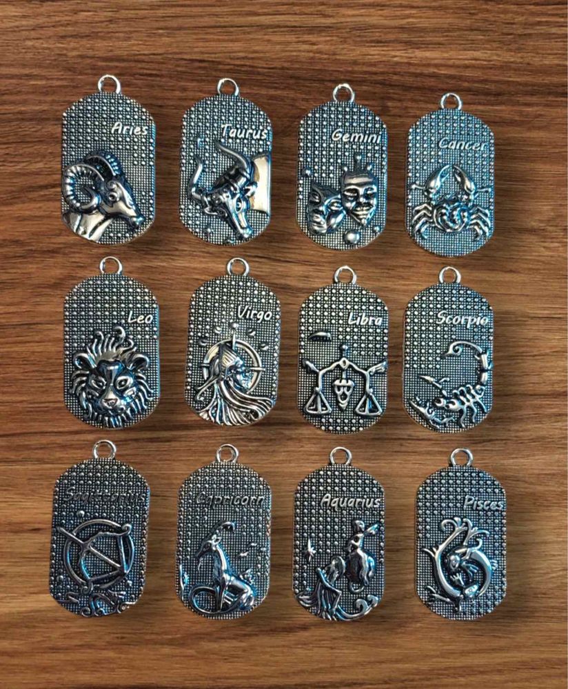 Зодиакален Гердан в стил DOG TAG