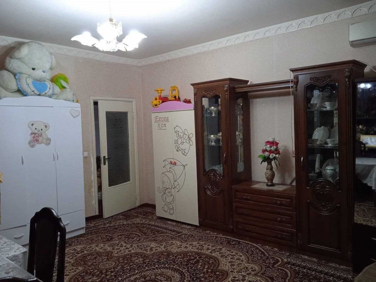 3 хонали квартира сотилади Чилонзор Алгоритм Гулистон 72м2