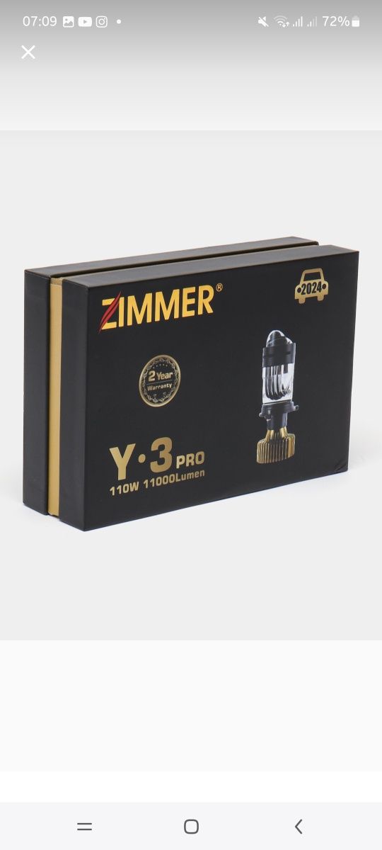 Zimmer Y3 pro H4 led