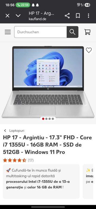 LAPTOP HP  nou desigilat