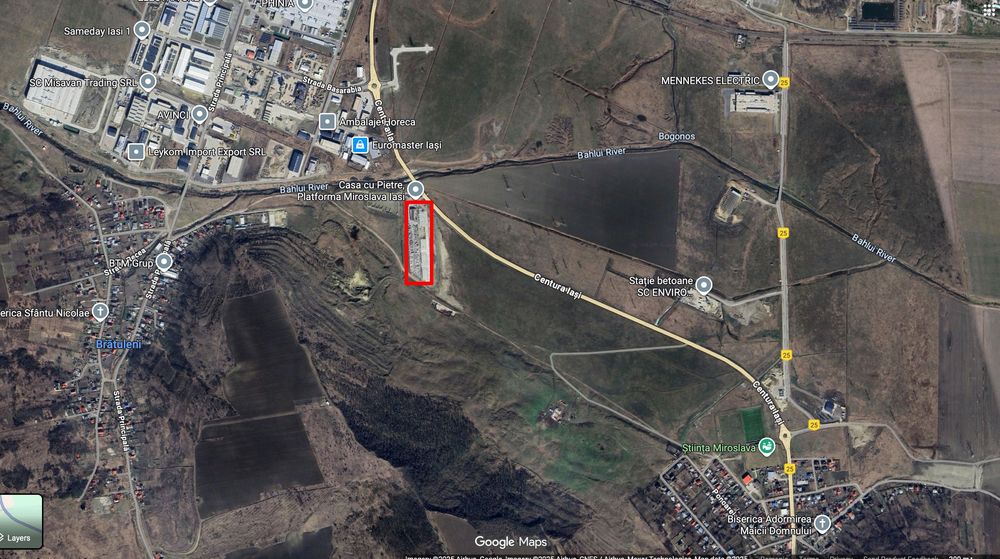 Hale de inchiriat/vanzare zona industriala Miroslava, utilitati.