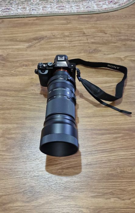 Sony A7R (36.2 MP) (2800 lei) + obiectiv Sigma 100-400 mm (4500 lei)