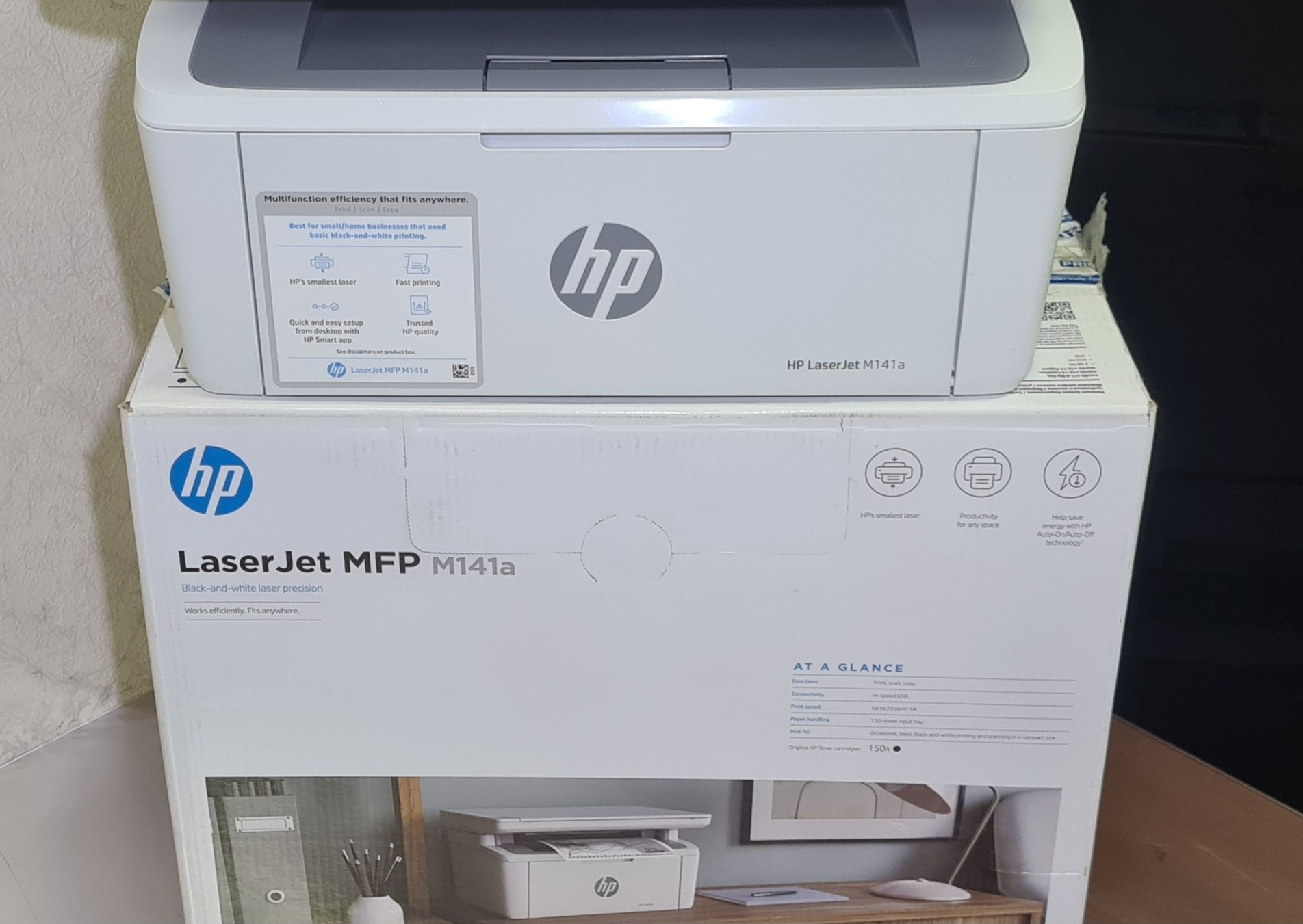Продаю черно-белый лазерный принтер 3в1 Мфу HP LJ MFP 141a
