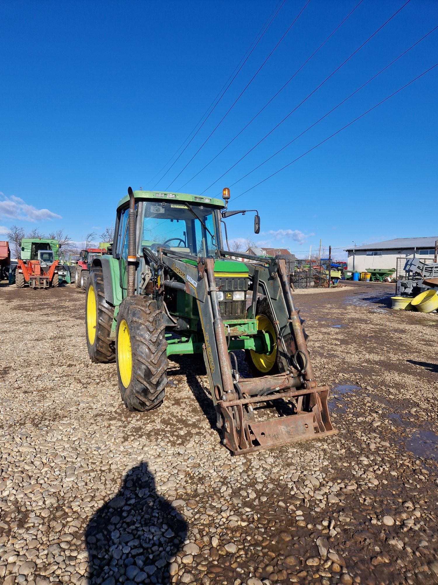 Tractor john deere 6400