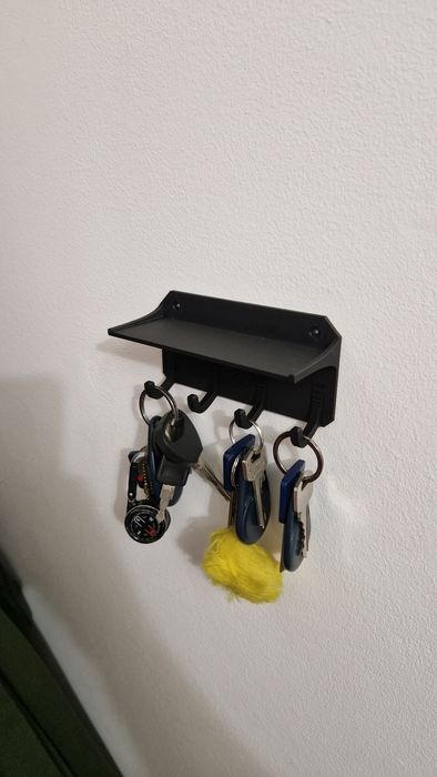 Suport chei perete pentru hol casa