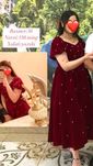 Нарядний койне бу оргинали бархати юмшо