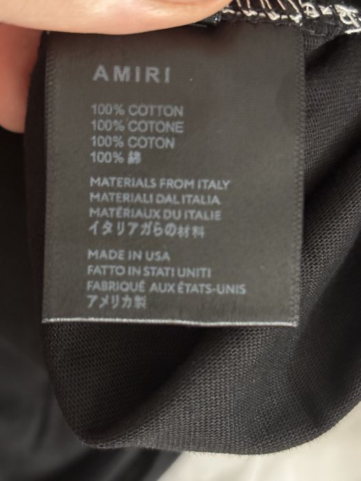 Amiri tricou marimea M (2 model)