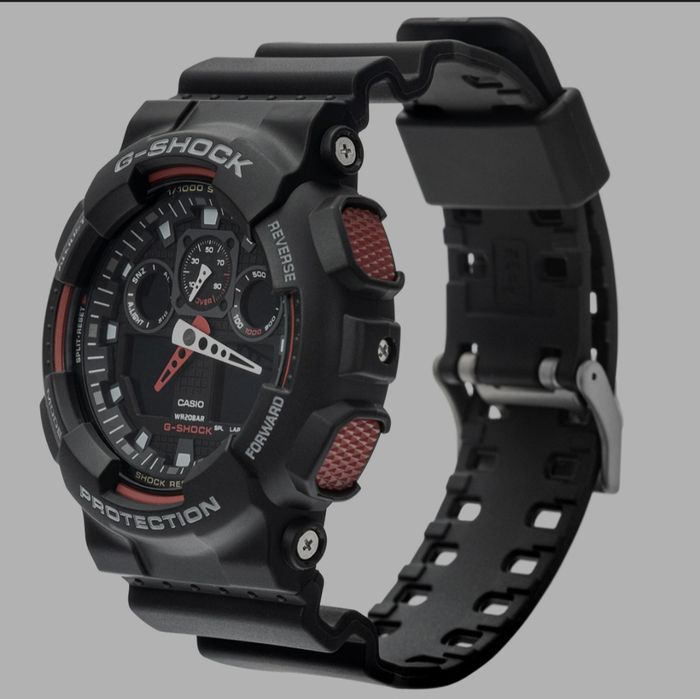 Casio G-Shock GA-100-1A4ER; ORIGINAL, acte, sigilat.