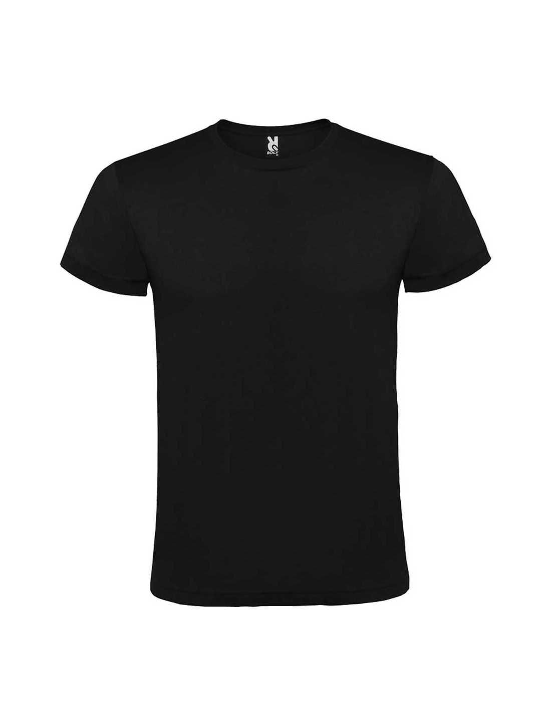 Tricou personalizat negru bumbac Unisex