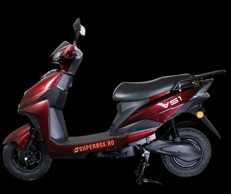Scuter Electric, fara permis, 2 locuri, Volta VS1, 1500W, aut. 74 km
