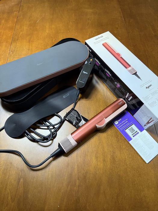 Dyson Airstrait Strawberry broze/blush pink new/nou