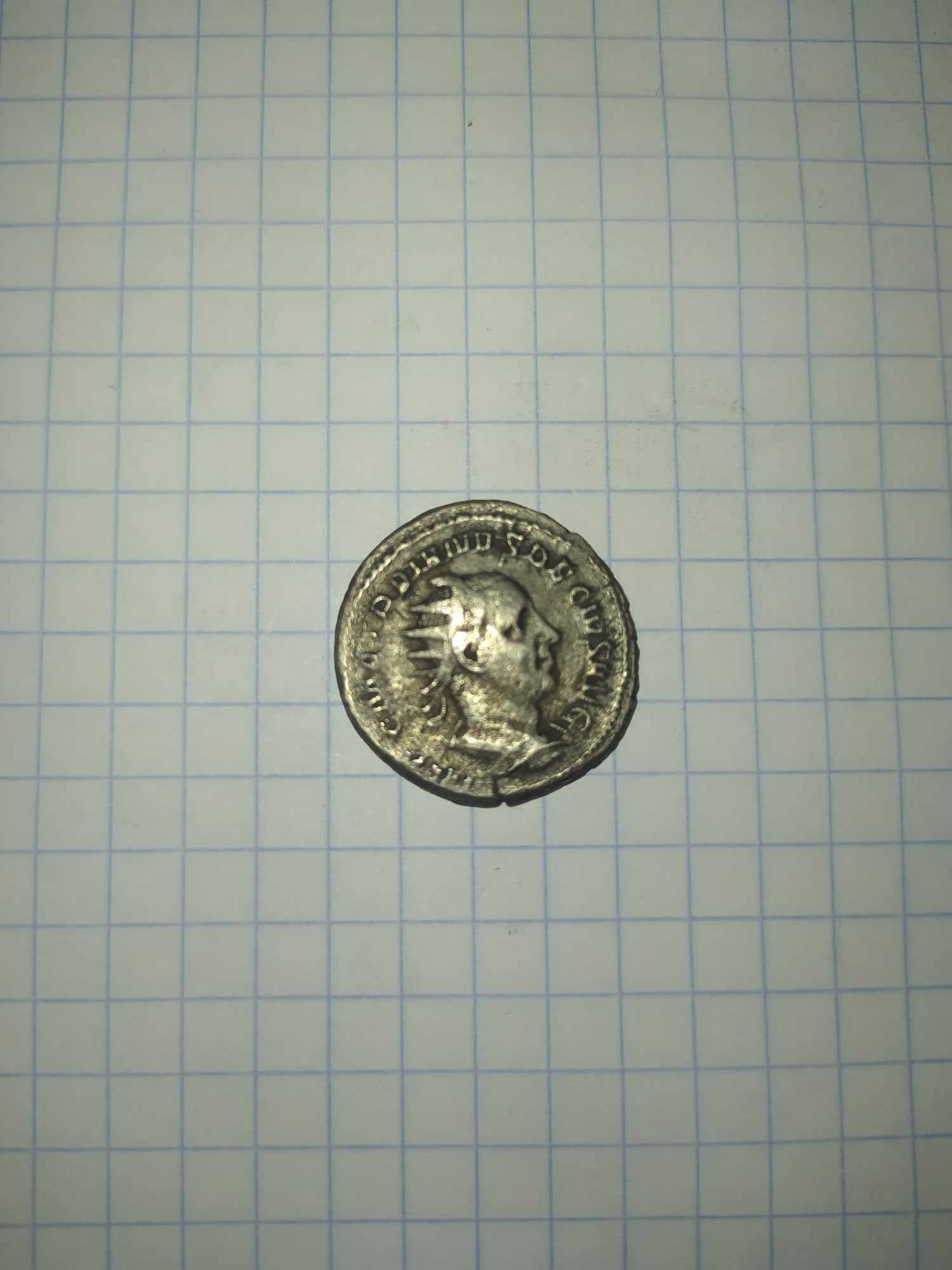 Moneda veche romana anul 249-251