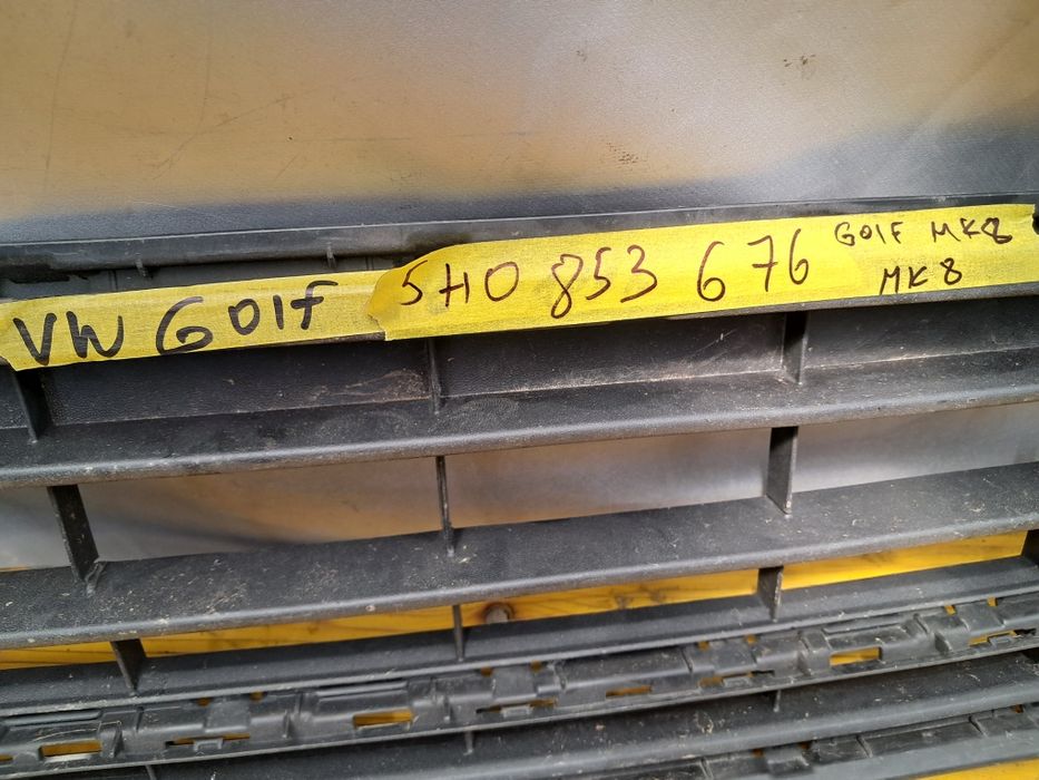 Грил решетка броня Vw Golf 7 Golf 8