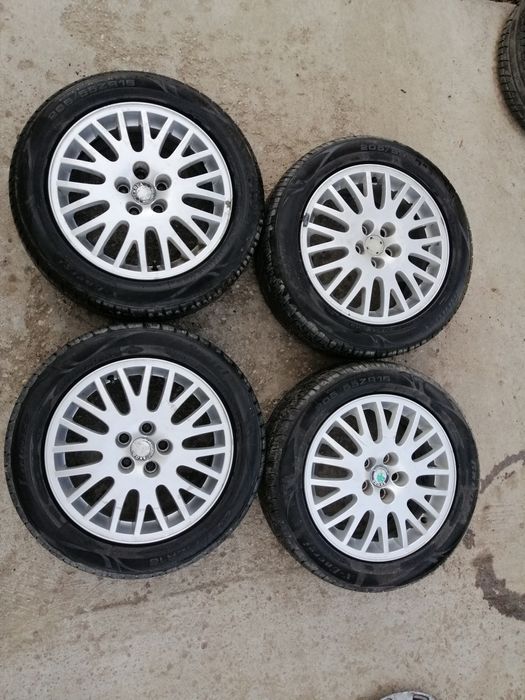 205 55 16 jante aliaj 5x100 r16 skoda vw