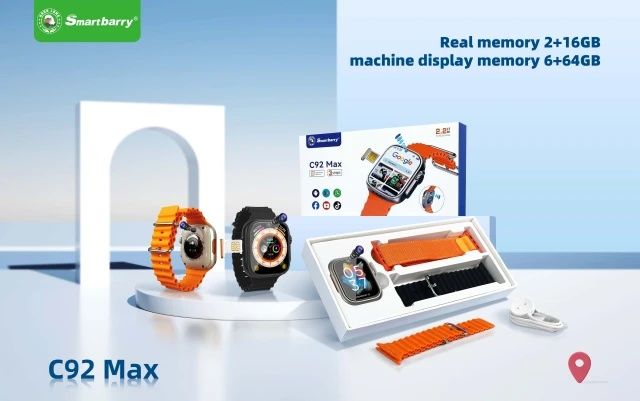Smartbarry C90 Max, C92 Max, Sim kartali Smart watch,Часы с сим картой
