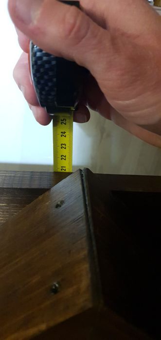 Дървена поставка за бутилки