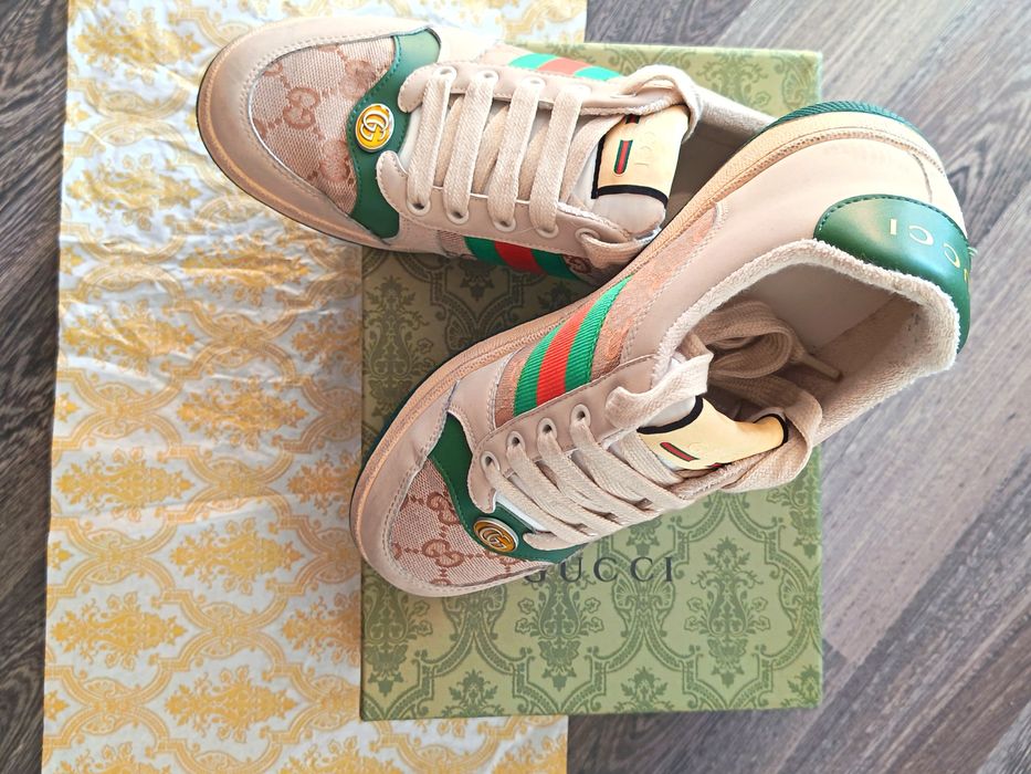 Кецове Gucci-естествена кожа