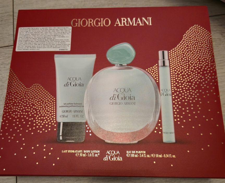 Set Armani Aqua di Gioia