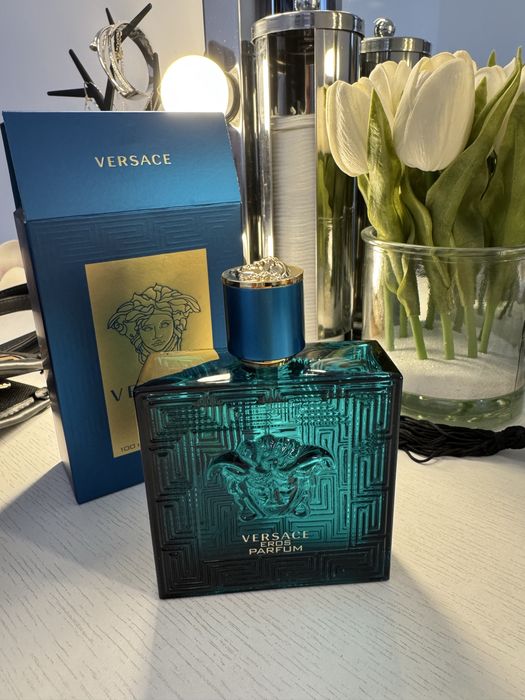 Set geanta si parfum Versace Eros 100 ml.