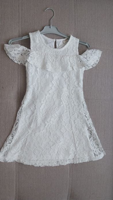 Rochiță fetițe albă