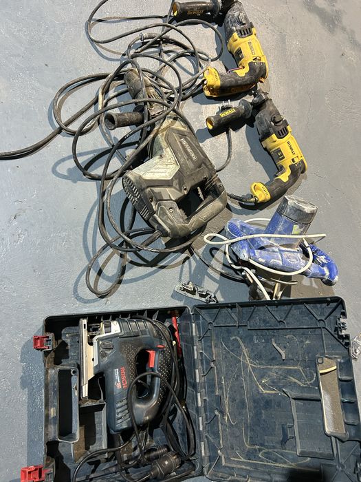 Vand scule  de walt bosch hitachi flex defecte