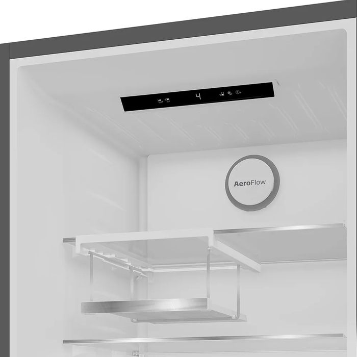 Нов инверторен комбиниран хладилник с фризер Beko B7RCNA407HG 203 см