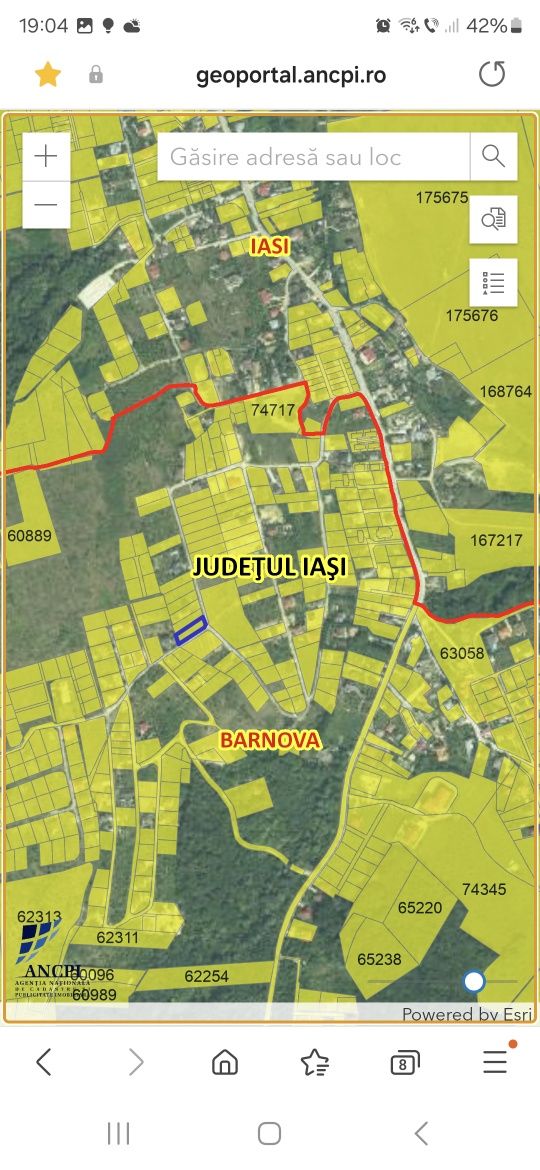 Teren intravilan Barnova - Iasi
