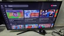 *️⃣ОРИГИНАЛ Samsung Led Tv Диогональ 102см + Smart Приставка/ QTV
