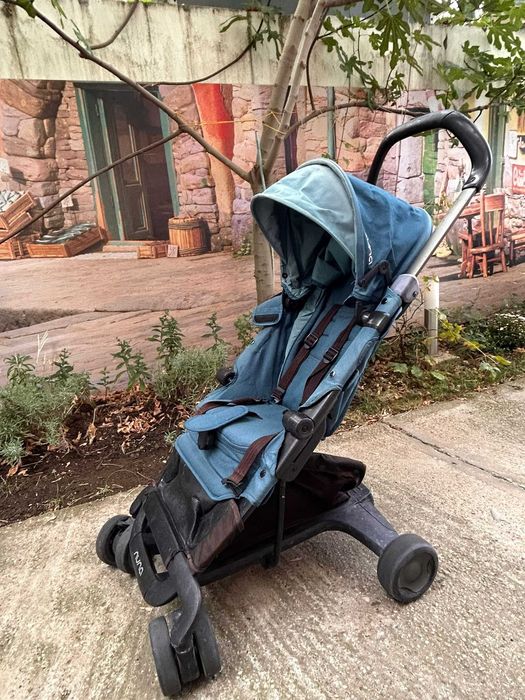 Carucior Nuna pliabil + husa iarna
