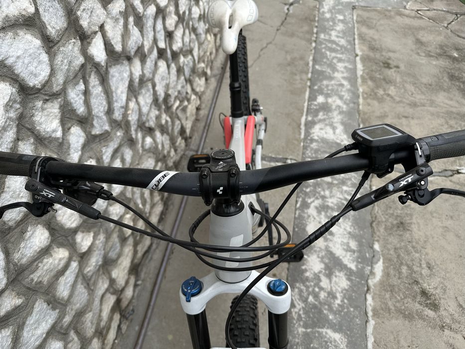 Bicicleta full electric full suspension full XT CUBE