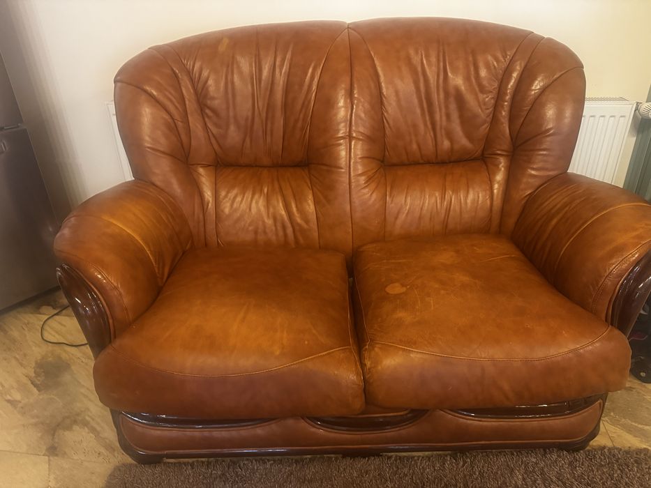 Set canapele din piele