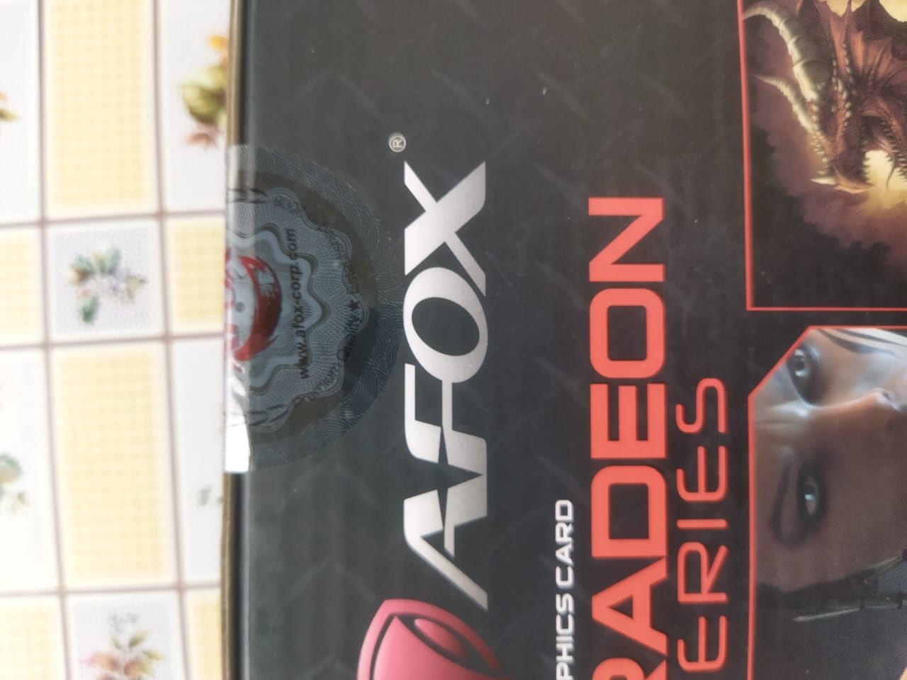 Продам видеокарту Afox RX550