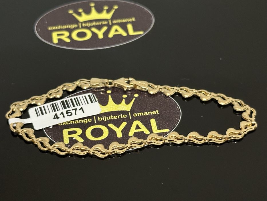 Bijuteria Royal: Bratara aur 14k/2.32 gr