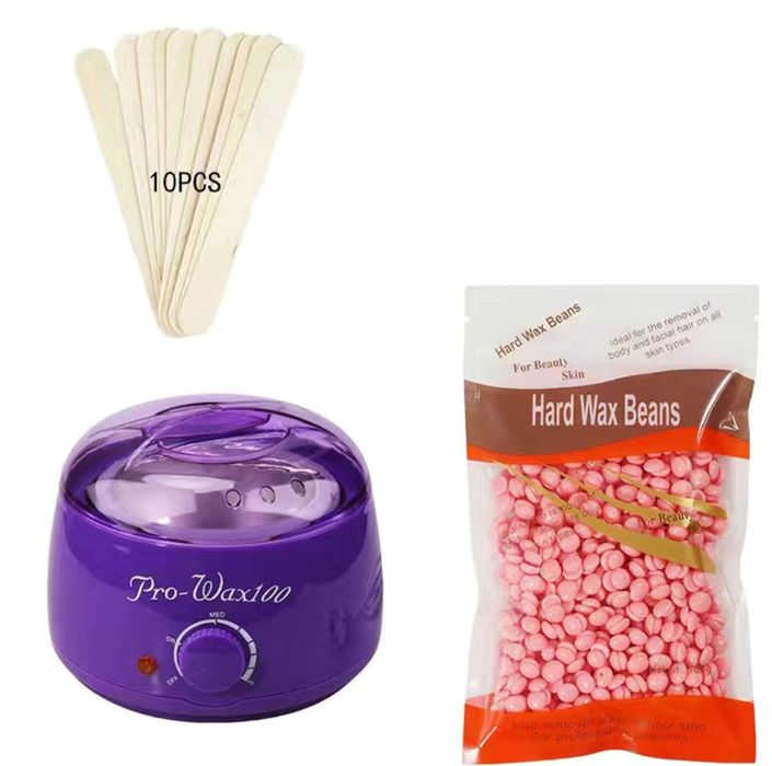 Аппарат для удаления волос с пчелиным воском.