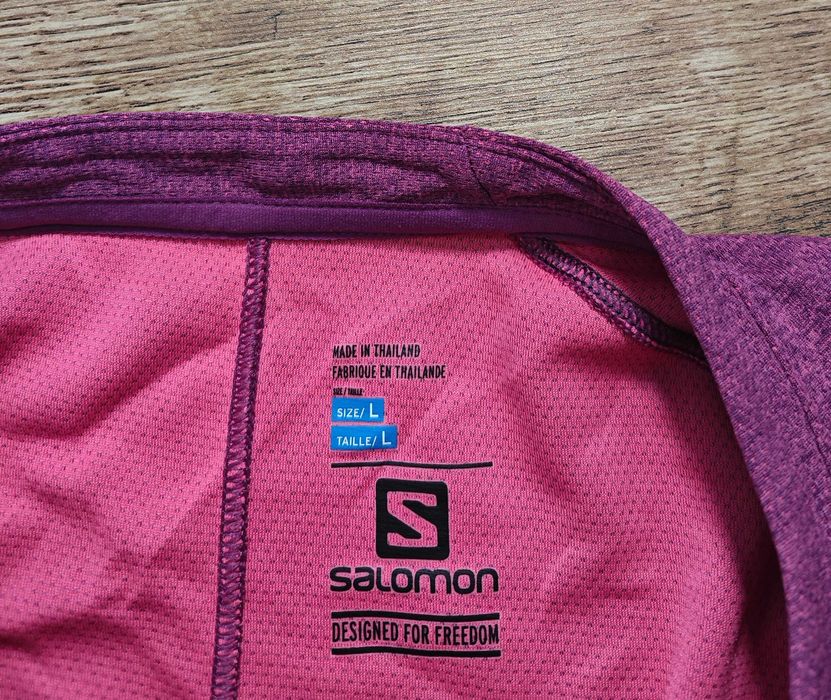 Salomon Advanced Skin Дамска фланелка размер L