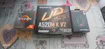Kit placa de baza+procesor+cooler+mouse gaming