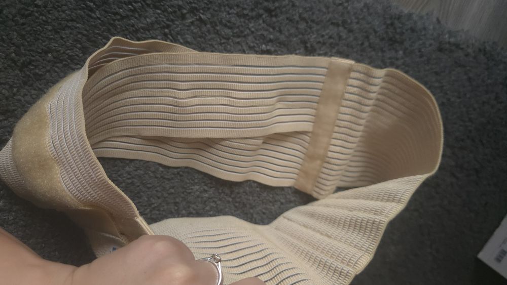 Колан за бременни Размер XL Med Textile Бежов Бандажен Колан