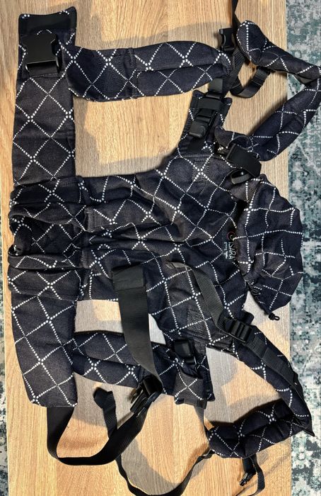 Marsupiu Ergonomic ISARA THE ONE - DIAMONDA BLACK (Mărime Unică)