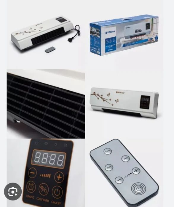 Vitex Ventilyator Isitgich + Kiyim Quritgich Vitek Ra-4404

 Nima uchu