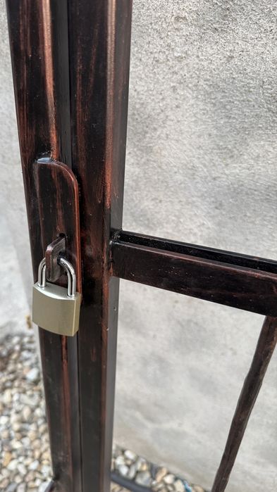 Grilaj usa intrare casa / apartament 85x205 profil de 3