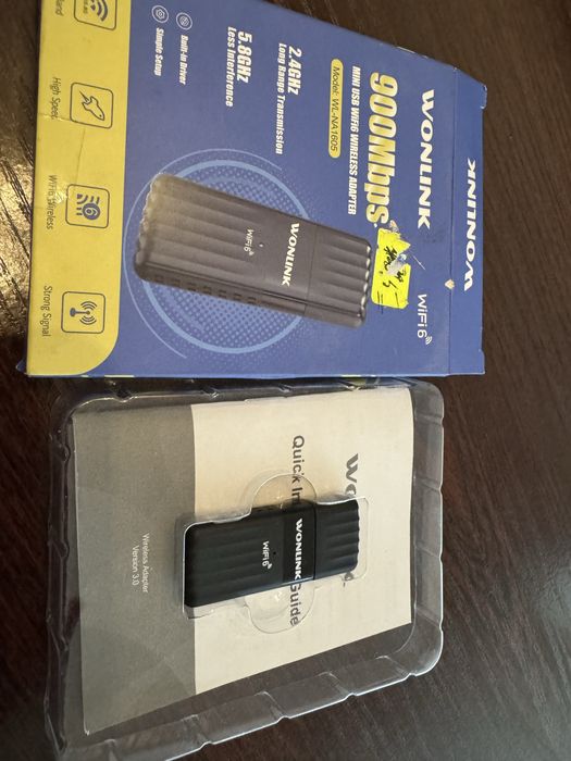 WonLink Wifi 6 Adapter Bluetooth