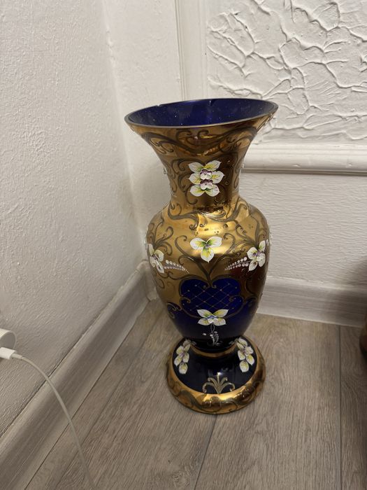 Ваза напольная богемия