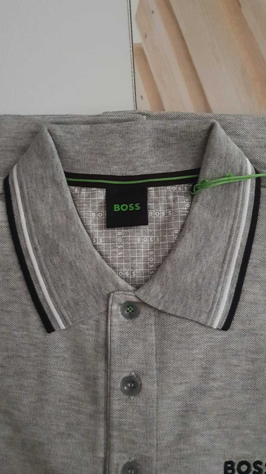 Vand tricou barbati Hugo Boss masura M,L si XL original cu eticheta