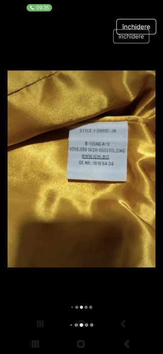 Geaca piele veritabilă !