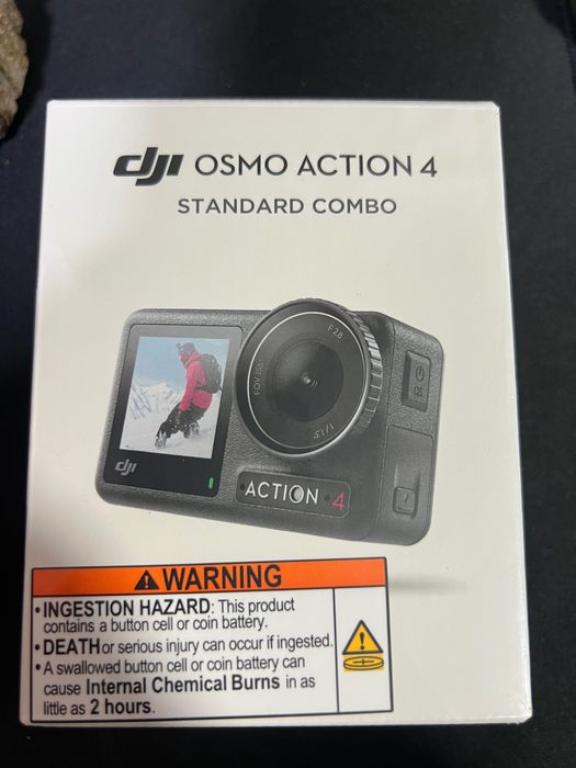 DJI Osmo Action 4 (Standard Combo) - чисто нова